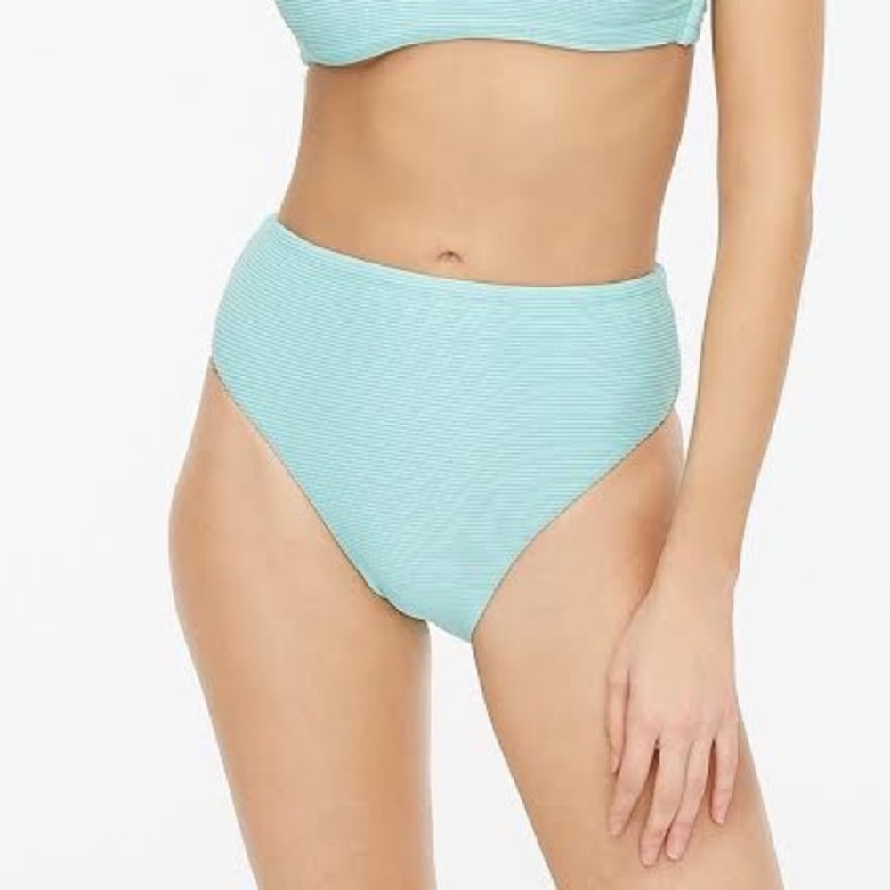 NWT J. Crew high waisted bikini bottom